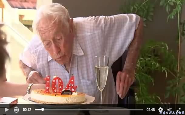 David Goodall过104岁生日